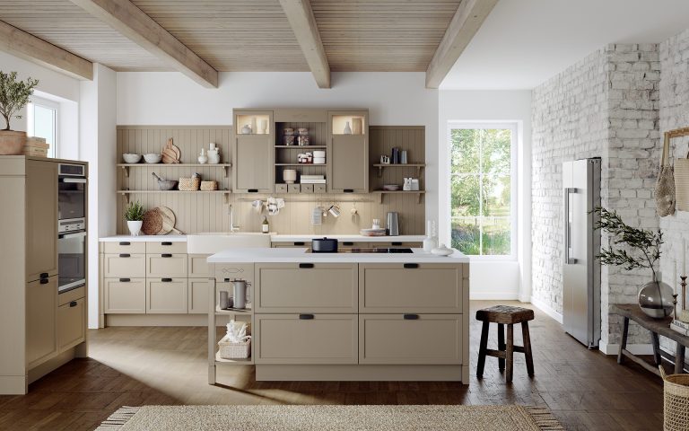 cuisine crème style cottage