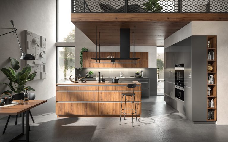 cuisine bois et moderne