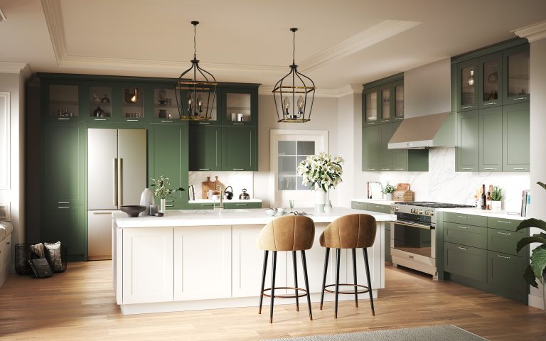 mixte de couleur vert et blanc
